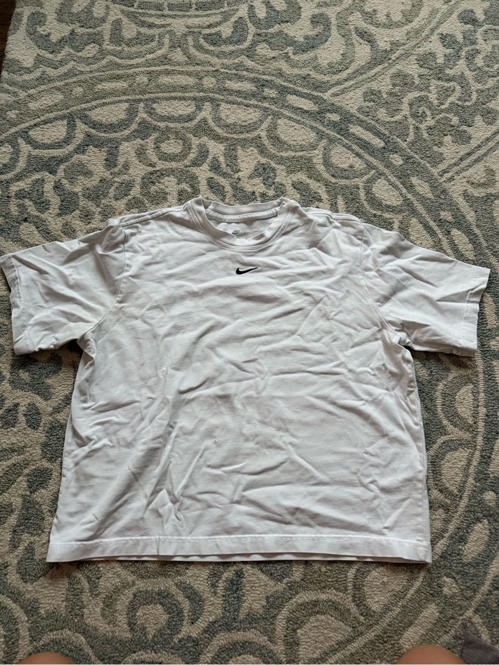 Nike White Short-Sleeve T-Shirt